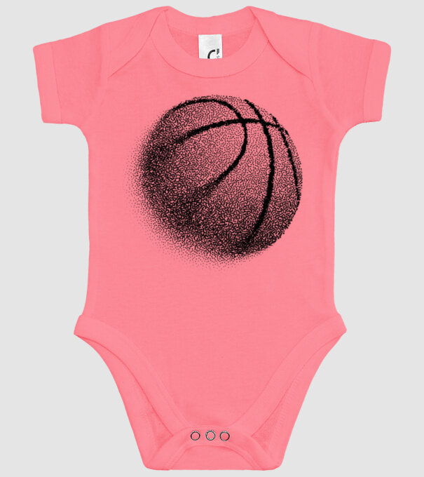 Basketball model roz pe tricou