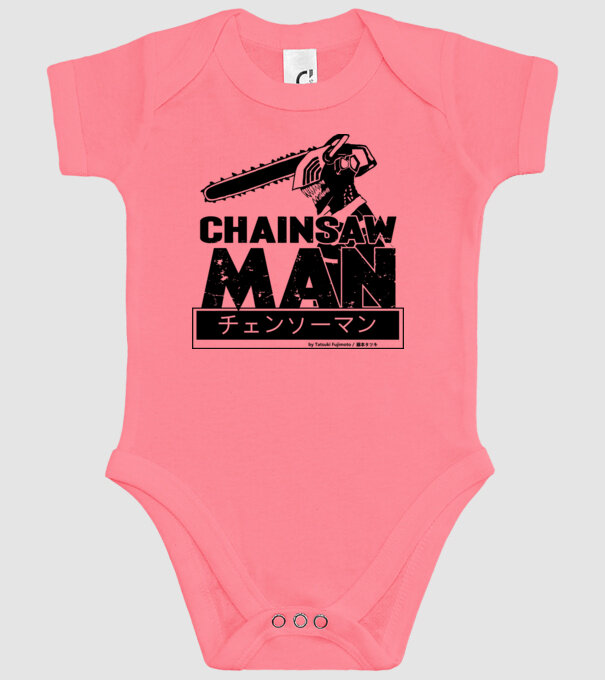 CSM - Chainsaw Man model roz pe tricou