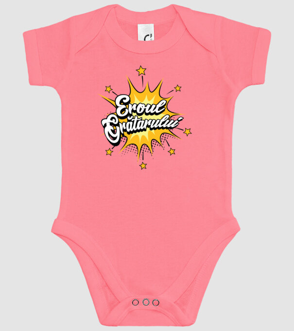 Eroul Grătarului model roz pe tricou