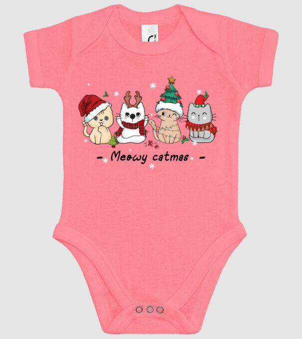 Meowy catmas 2 model roz pe tricou