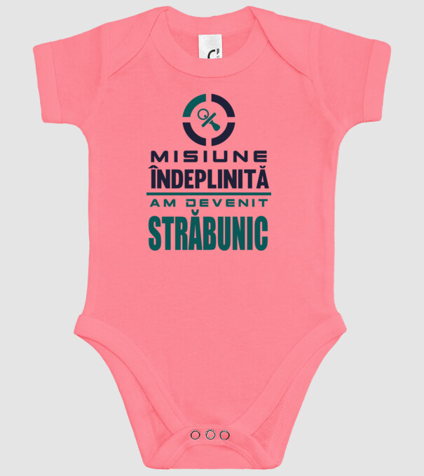 misiune îndeplinită - am devenit străbunic model roz pe tricou