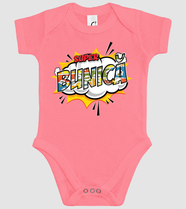 Super Bunică model roz pe tricou