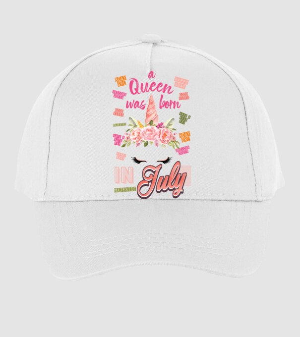 A queen was born in JÚLIUS model alb pe tricou