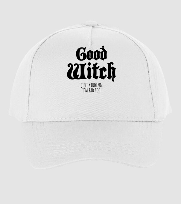Good Witch tricou cuplu model alb pe tricou
