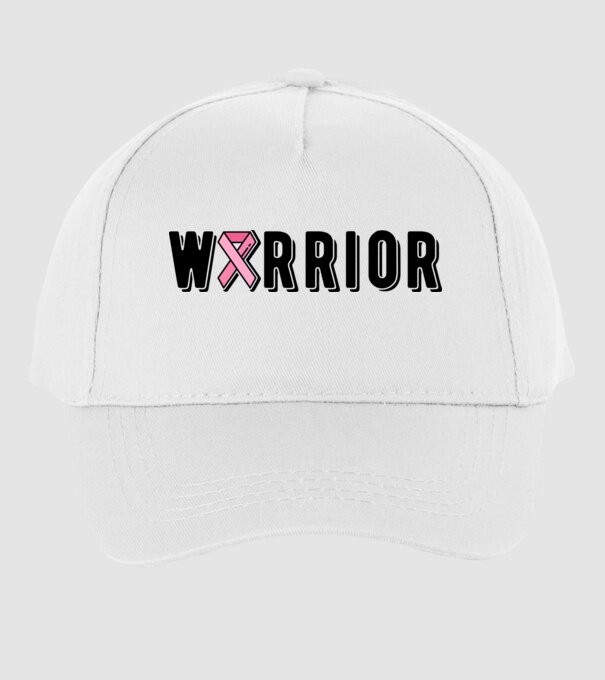 Warrior model alb pe tricou