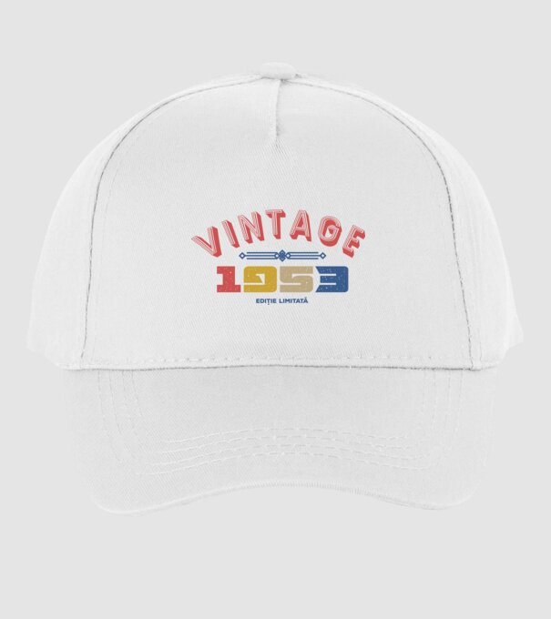 1953 Ediție limitată model alb pe tricou