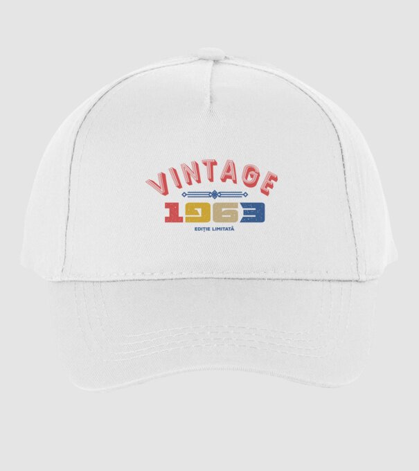 1963 Ediție limitată model alb pe tricou