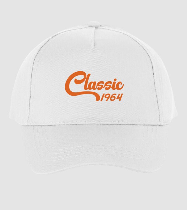 1964 Classic model alb pe tricou