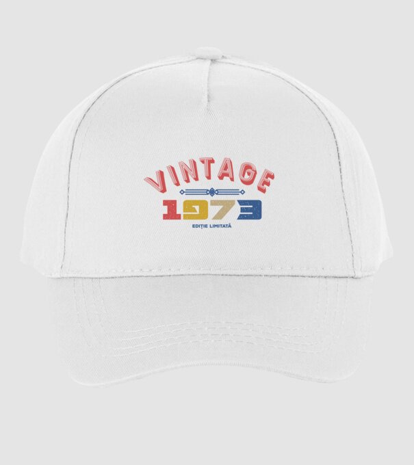 1973 Ediție limitată model alb pe tricou