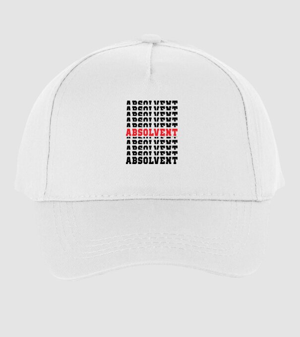 absolvent 2022 model alb pe tricou