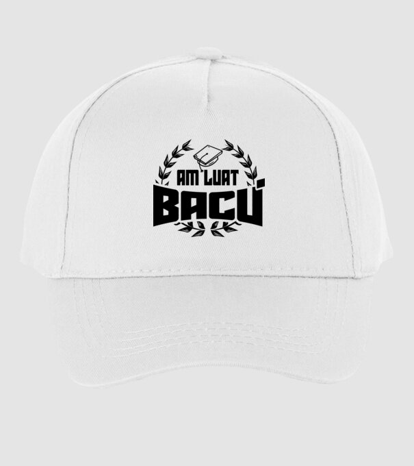 Am luat bacu model alb pe tricou