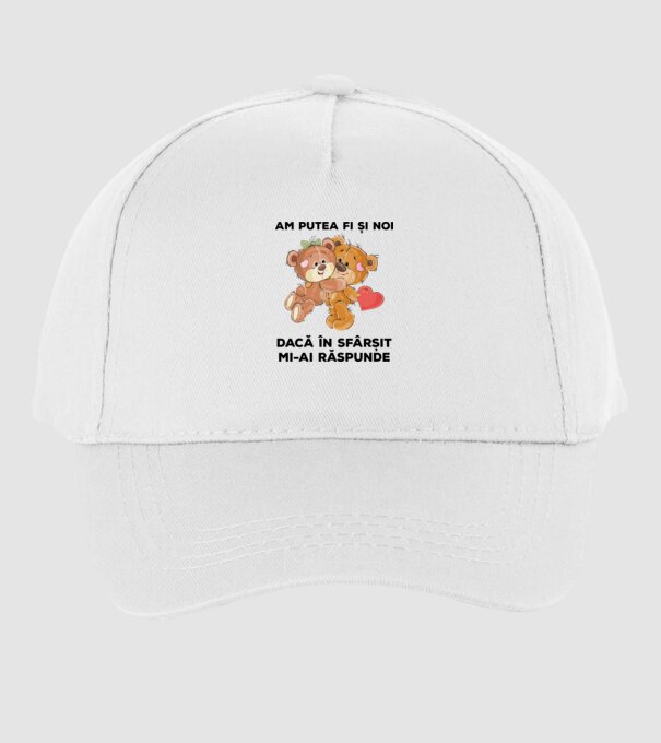 Am putea fi și noi dacă în sfârșit mi-ai răspunde model alb pe tricou