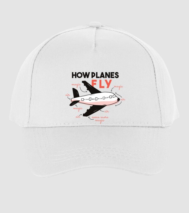Avioane model alb pe tricou