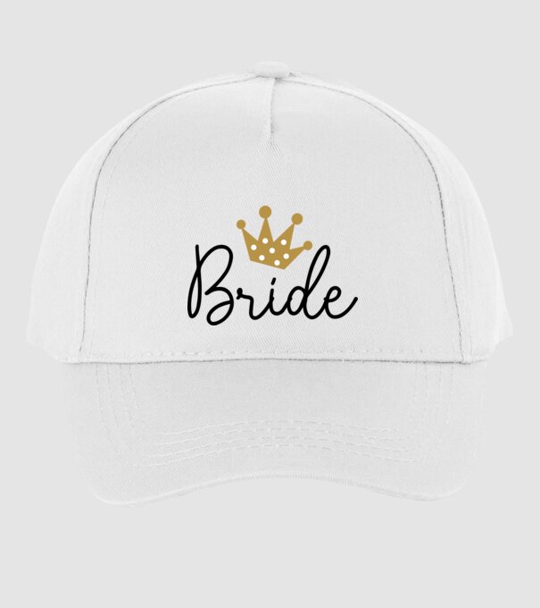 Bride princess model alb pe tricou