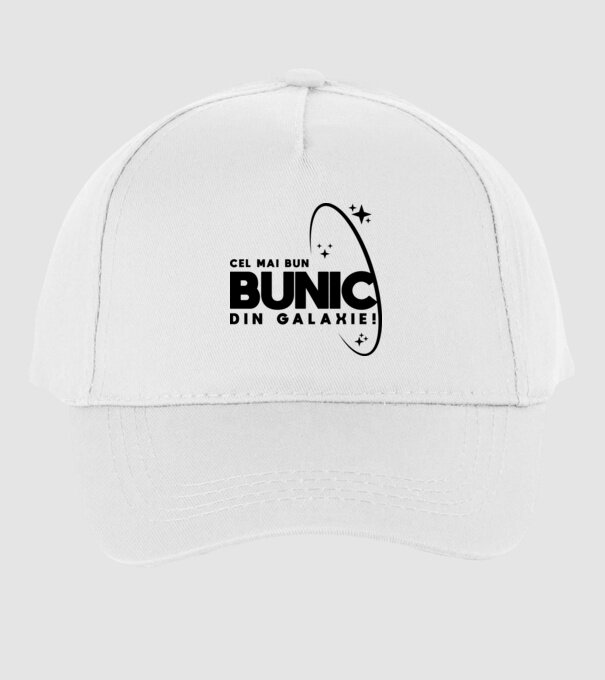 Cel mai bun bunic din Galaxie! model alb pe tricou