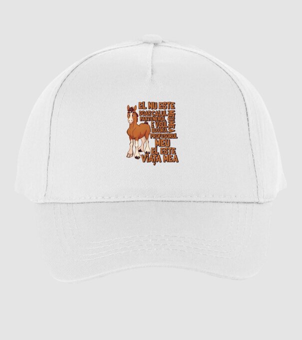 El nu este doar calul meu, e visul meu, partenerul meu, bucuria mea, profesorul meu, el este viața mea model alb pe tricou