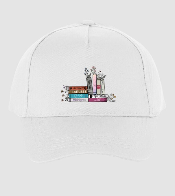 Eras tour books color 2 model alb pe tricou