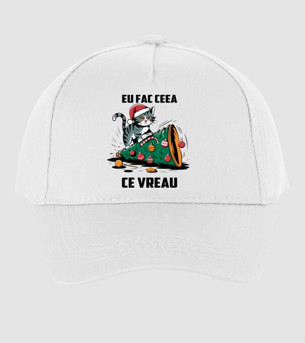 Eu fac ceea ce vreau Alb model alb pe tricou