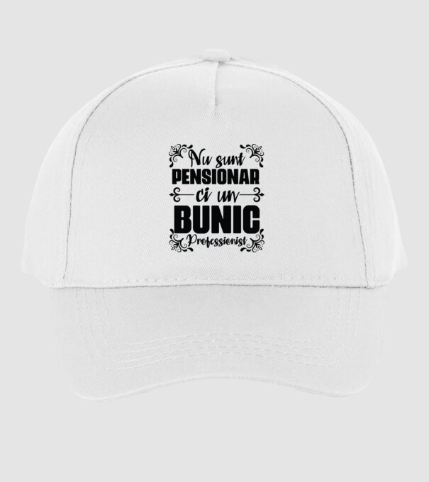Nu sunt_pensionar, ci un bunic profesionist model alb pe tricou