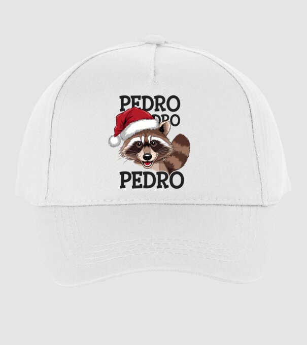 Pedro pedro xmas model alb pe tricou