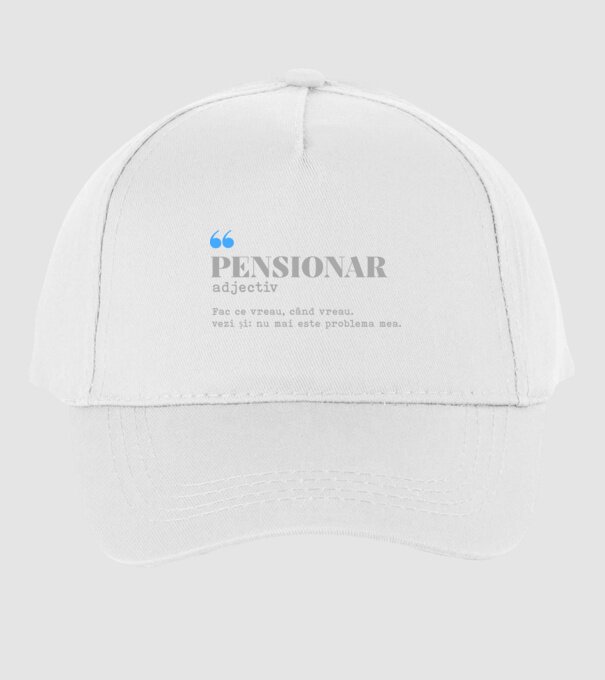 pensionar. adjectiv: fac ce vreau, când vreau. vezi și: nu mai este problema mea. model alb pe tricou