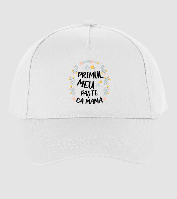 Primul meu Paște ca mamă model alb pe tricou
