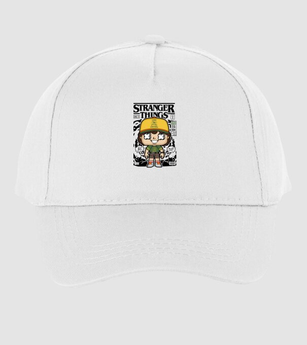 stranger things cereal model alb pe tricou