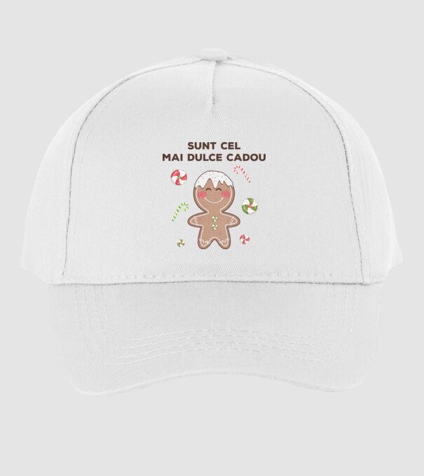 Sunt cel mai dulce cadou model alb pe tricou