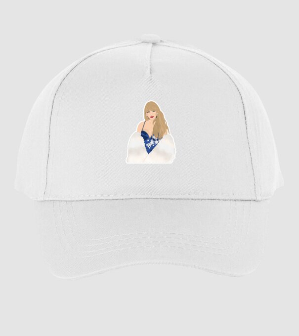 Taylor Swift blue model alb pe tricou