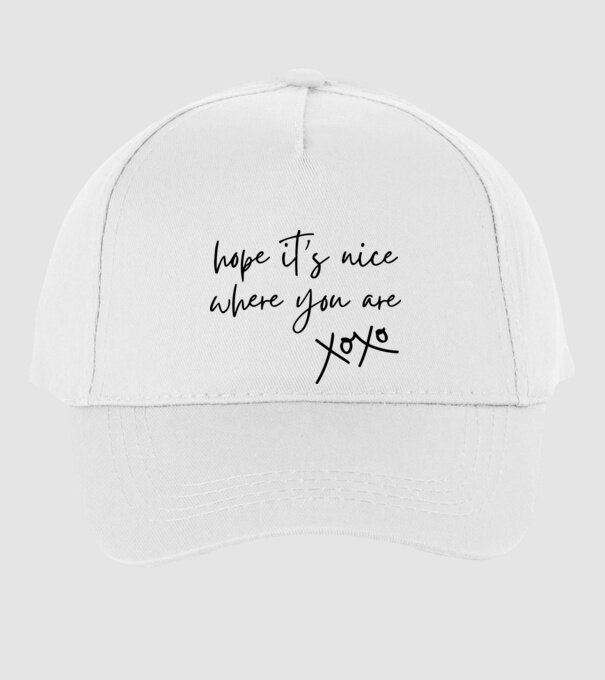 Taylor Swift hope its nice where you are model alb pe tricou