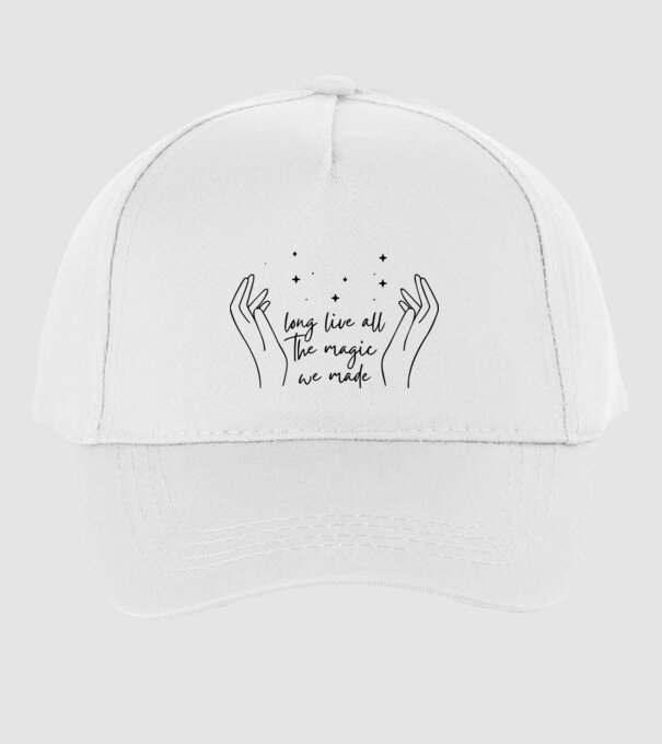 Taylor Swift long live all the magic we made model alb pe tricou