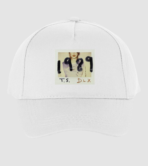 Taylor Swift polaroid model alb pe tricou