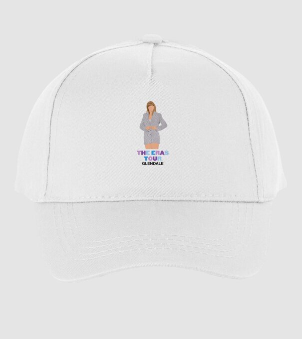 Taylor Swift The Eras Tour Glendale 2 model alb pe tricou