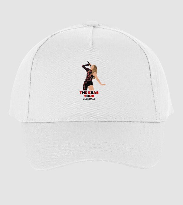 Taylor Swift The Eras Tour Glendale model alb pe tricou