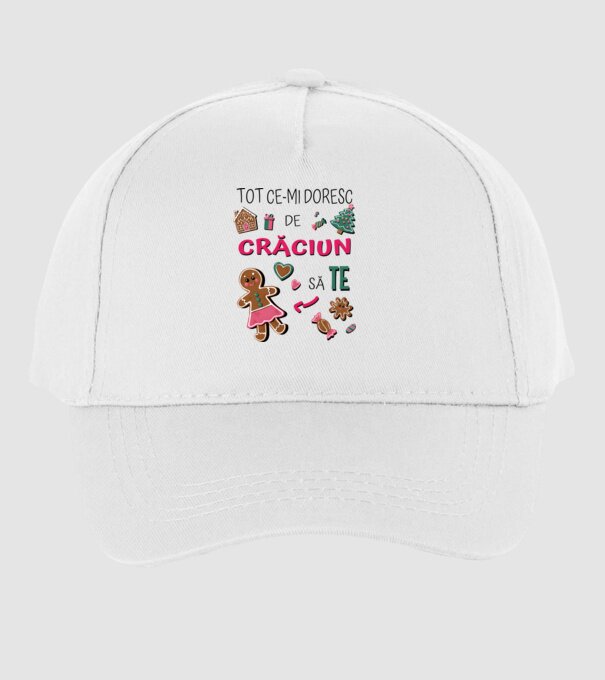 Tot ce-mi doresc de Crăciun să TE Femei alb model alb pe tricou