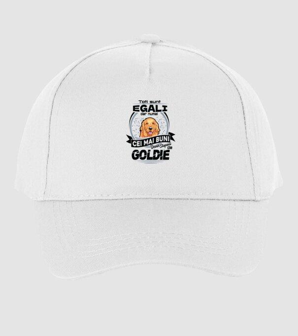 Toți sunt egali, dar numai cei mai buni devin stăpâni de goldie model alb pe tricou