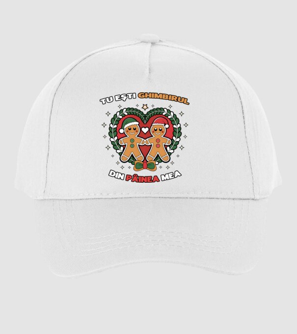 Tu ești ghimbirul din păinea mea  model alb pe tricou