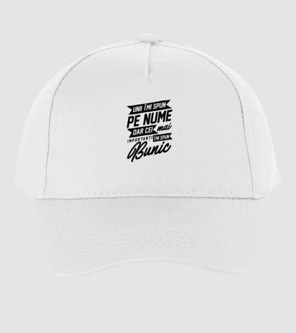 Unii îmi spun pe nume, dar cei mai importanți îmi spun bunic model alb pe tricou
