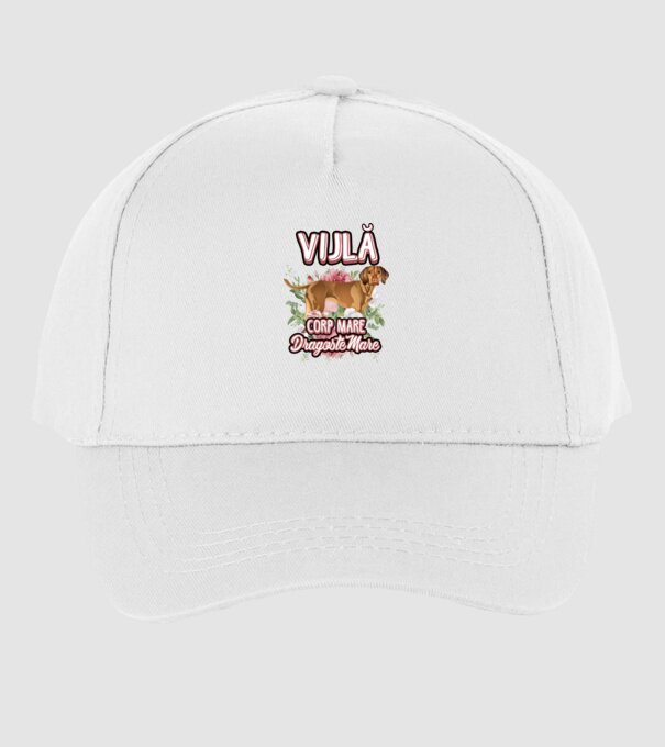 vijlă - corp mare, dragoste mare model alb pe tricou