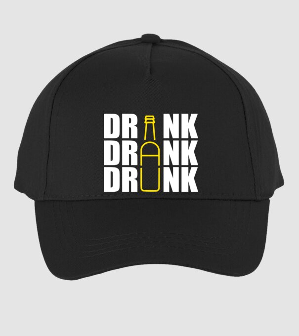 Drink drank drunk model negru pe tricou