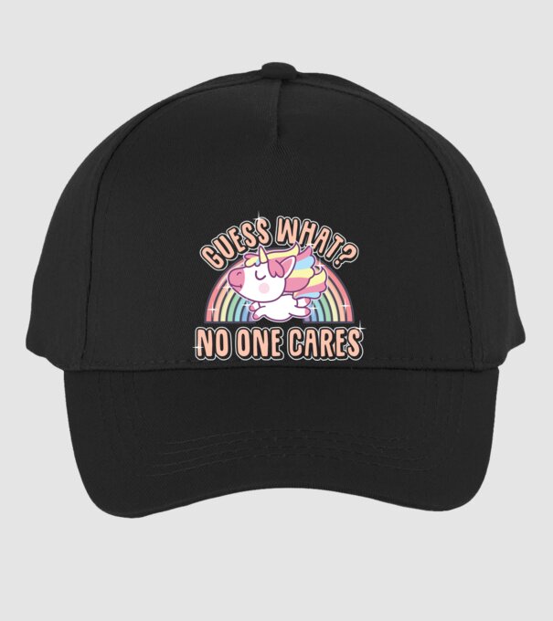 Guess what Unicorn model negru pe tricou
