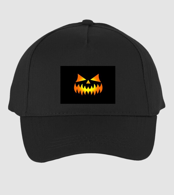 CAP DE DOVLEAC DE HALLOWEEN model negru pe tricou