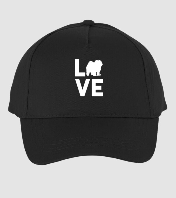 LOVE Bolognese model negru pe tricou