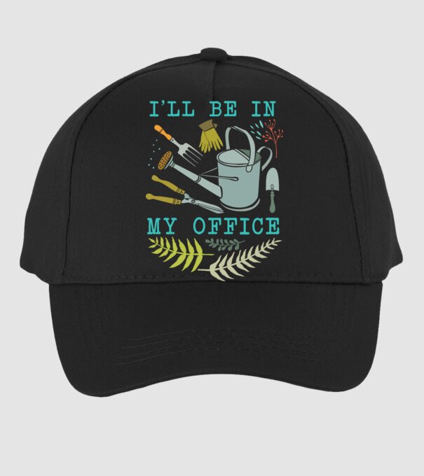 My office model negru pe tricou