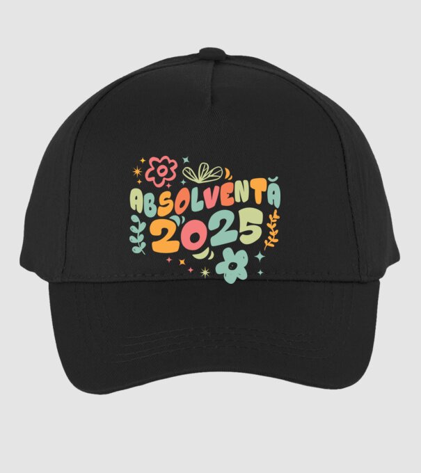Absolventă 2025 model negru pe tricou