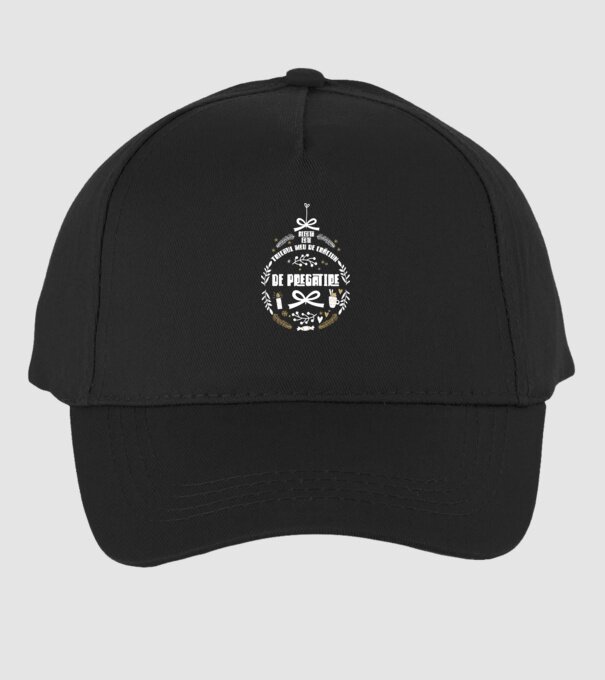 acesta este tricoul meu de Crăciun_de pregătire model negru pe tricou