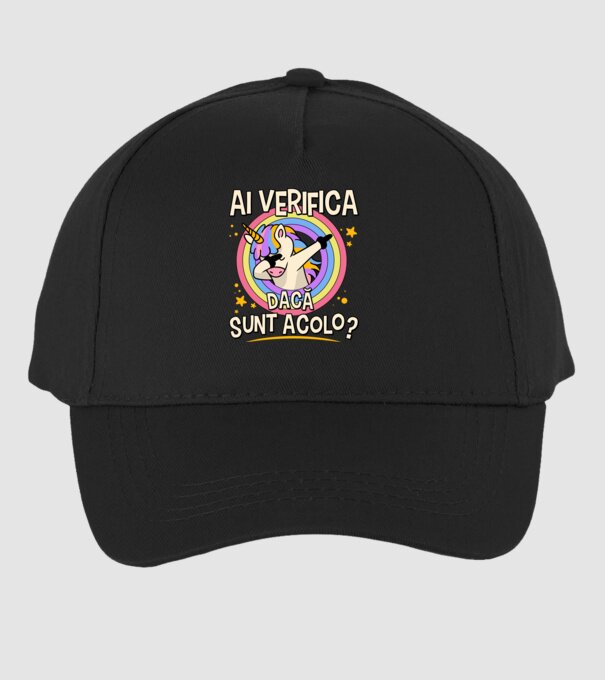 Ai verifica dacă sunt acolo? model negru pe tricou