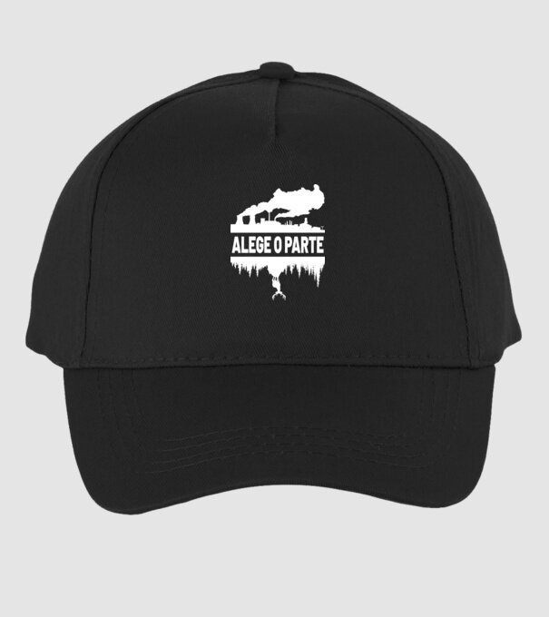 Alege o parte model negru pe tricou
