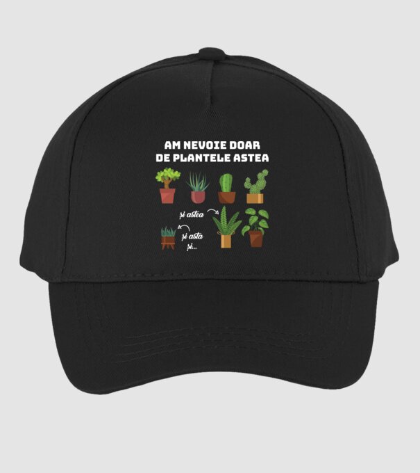 am nevoie doar de plantele astea model negru pe tricou