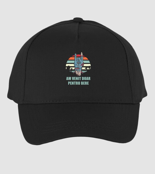 Am venit doar pentru bere model negru pe tricou